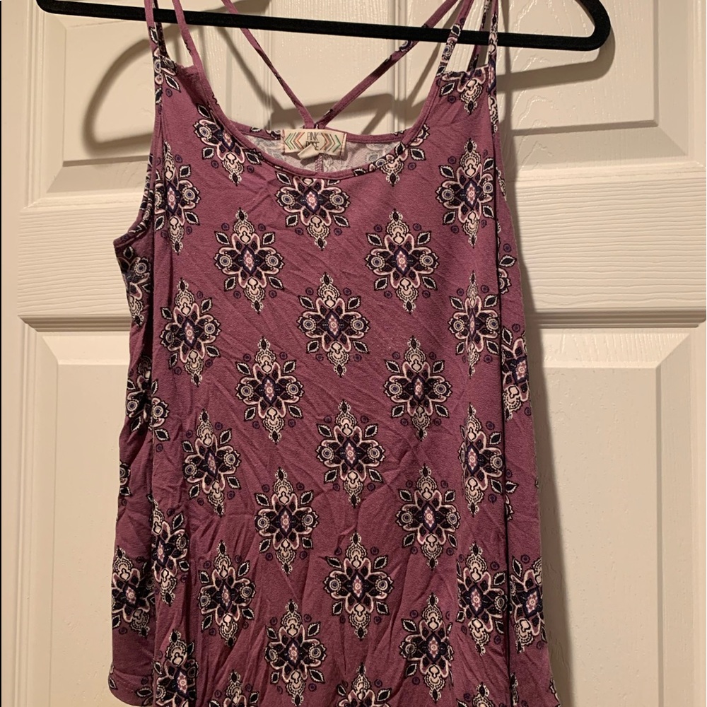 Ladies Floral Tank